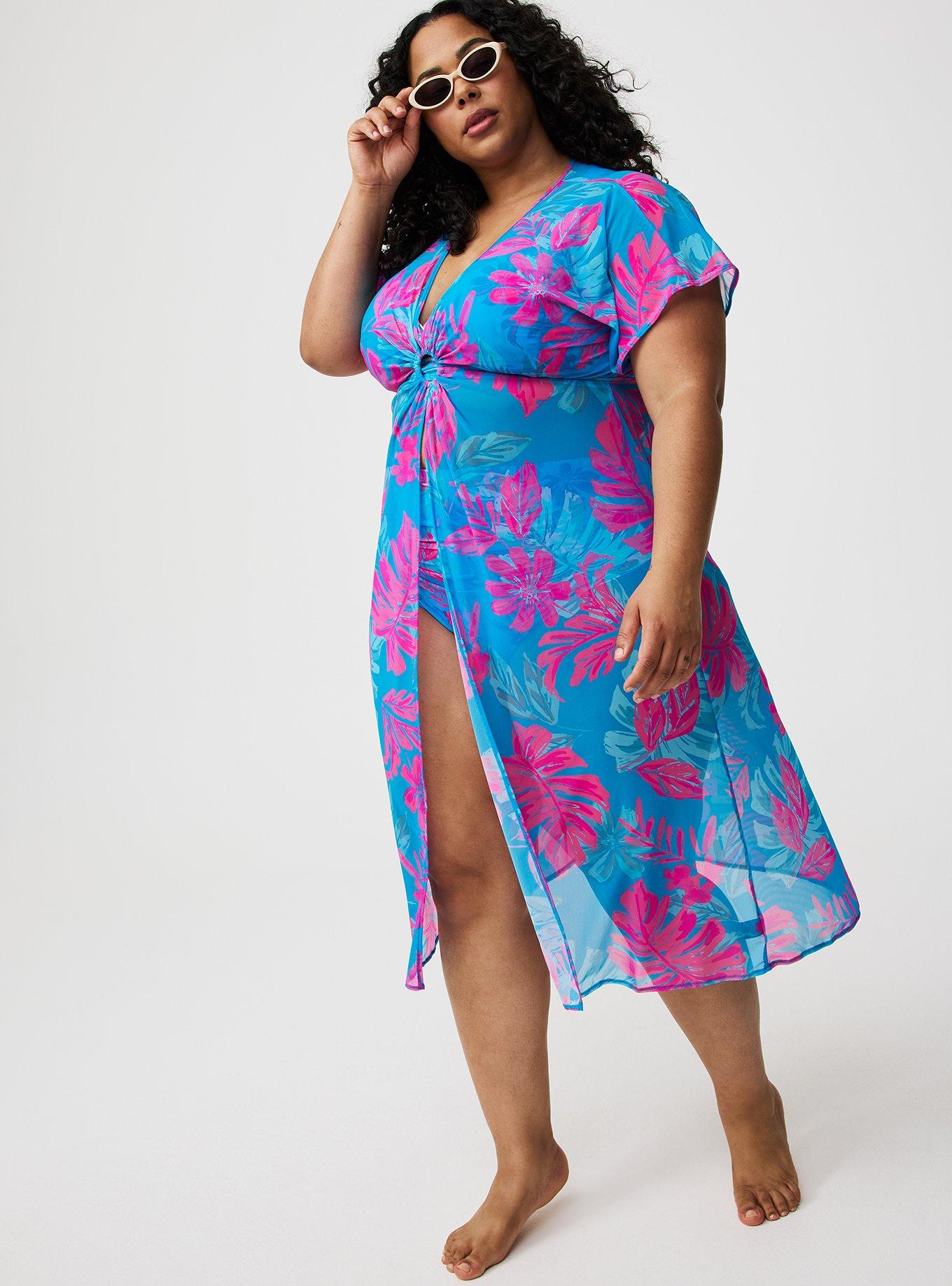 Mesh O-Ring Swim Cover-Up