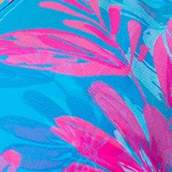 Mesh O-Ring Swim Cover-Up, TROPICAL GEO BLUE SEA, swatch