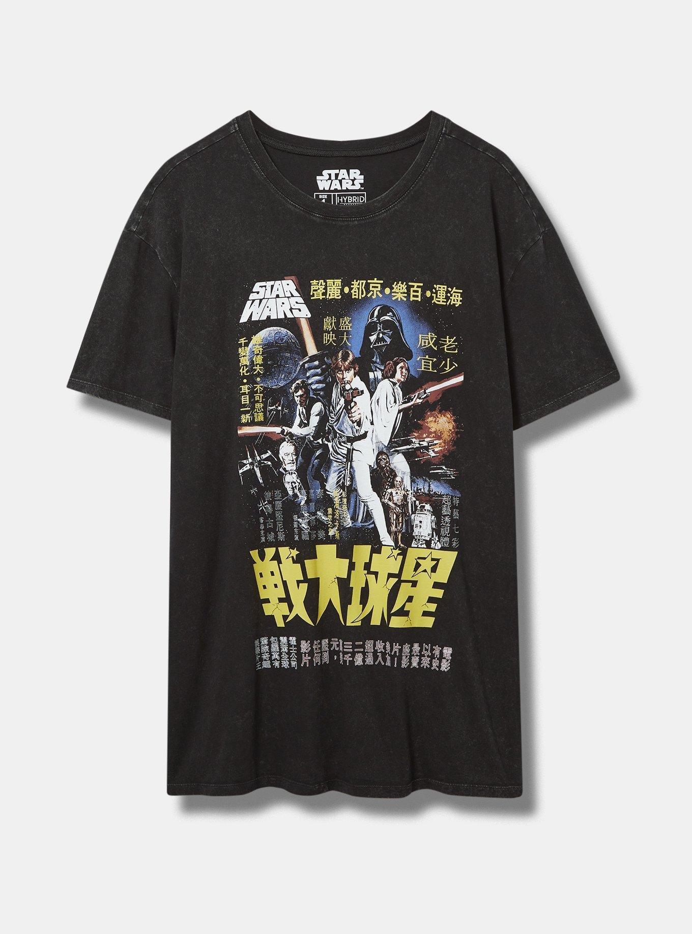 Star Wars Relaxed Fit Cotton Crew Tunic Tee