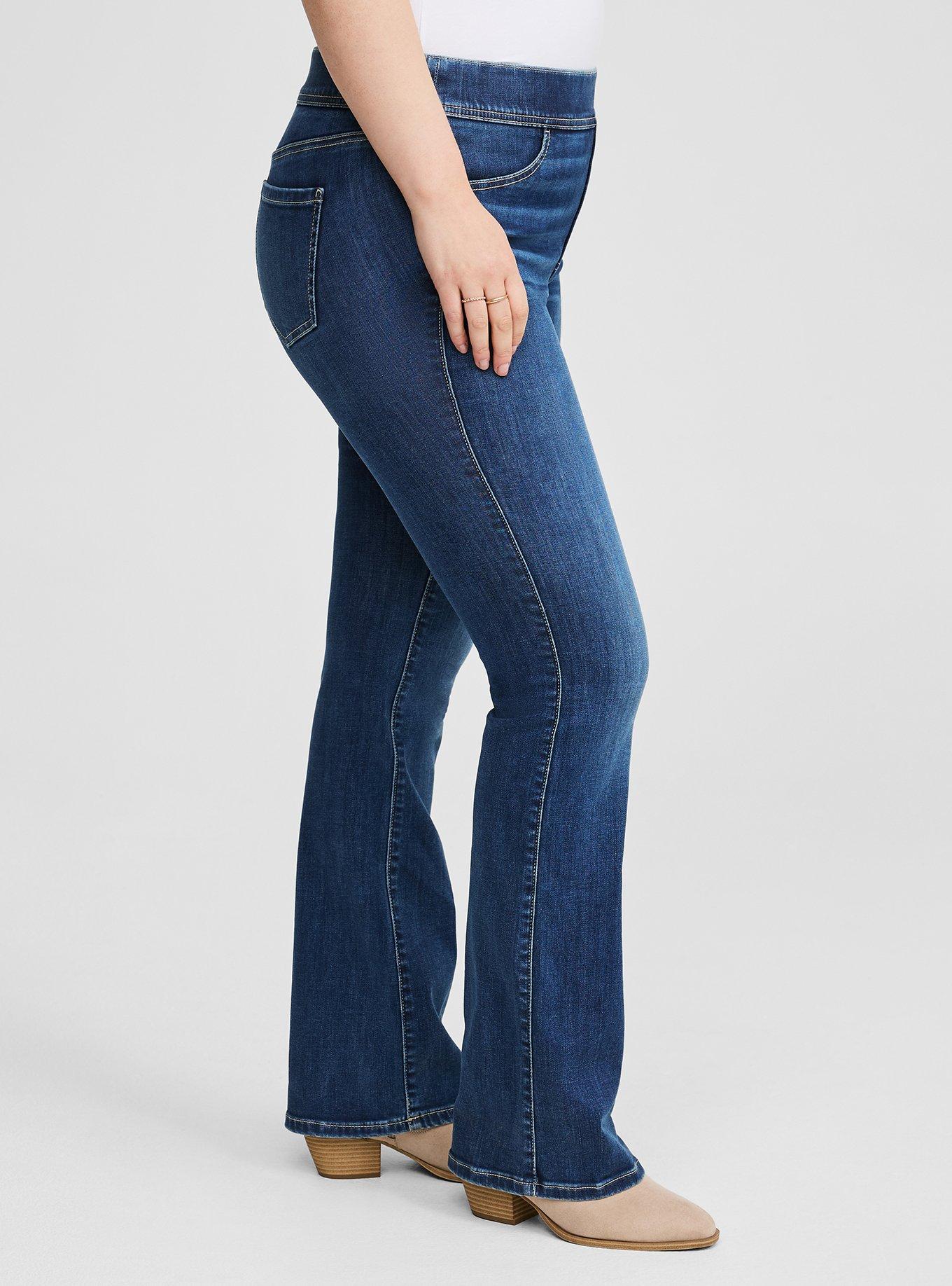 Plus Size - Lean Jean Slim Boot Super Soft Mid-Rise Jean - Torrid