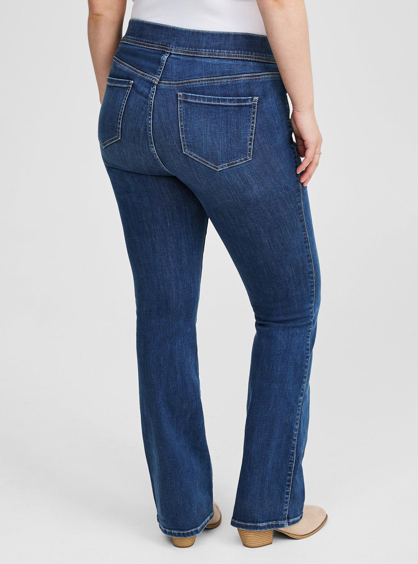 Lean Jean Slim Boot Super Soft Mid-Rise Jean, JUPITER, alternate