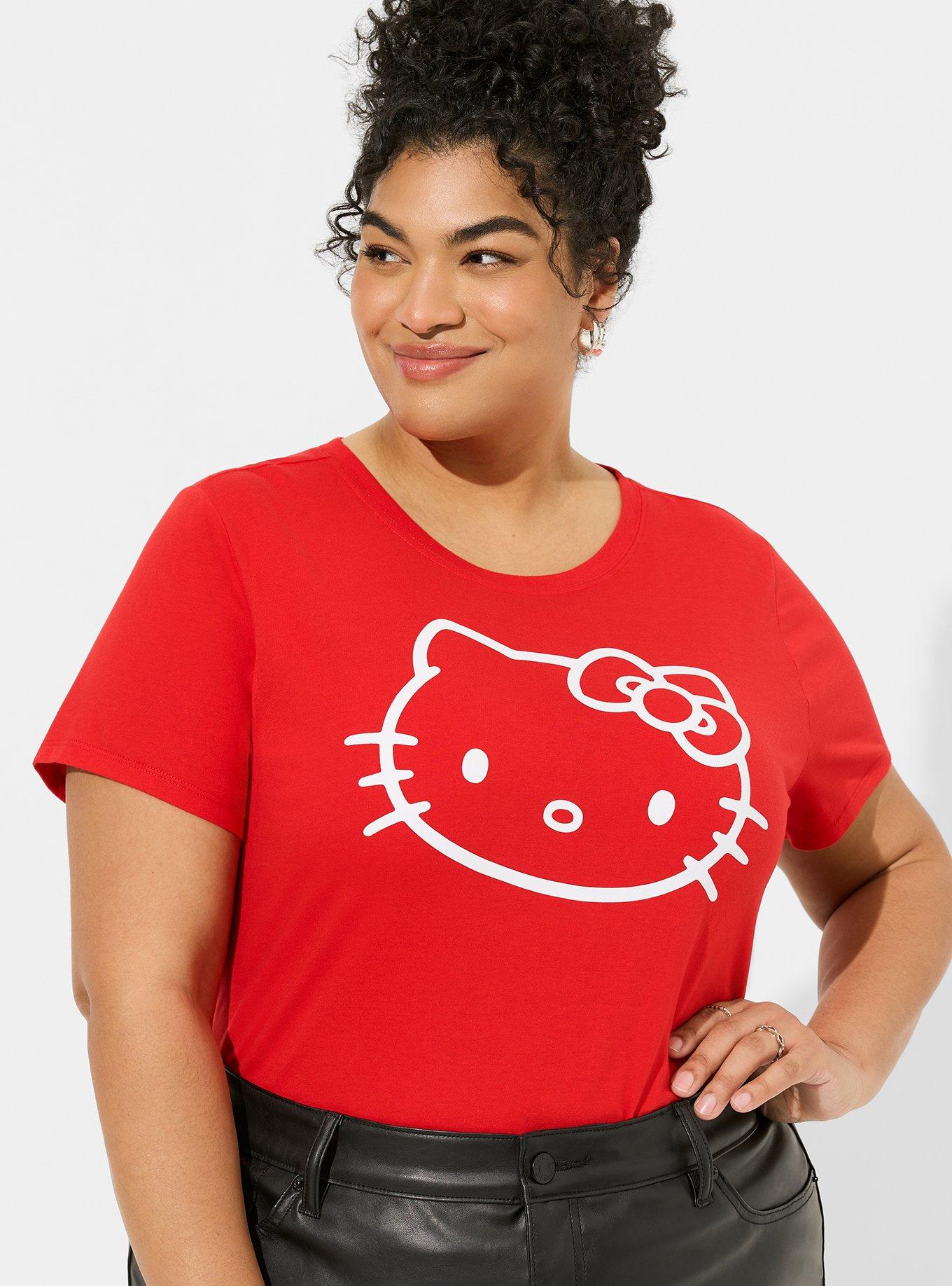 Plus Size - Hello Kitty Classic Fit Cotton Crew Tee - Torrid