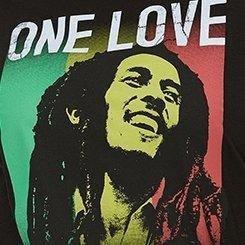Bob Marley Relaxed Fit Cotton Crew Tunic Tee, DEEP BLACK, swatch
