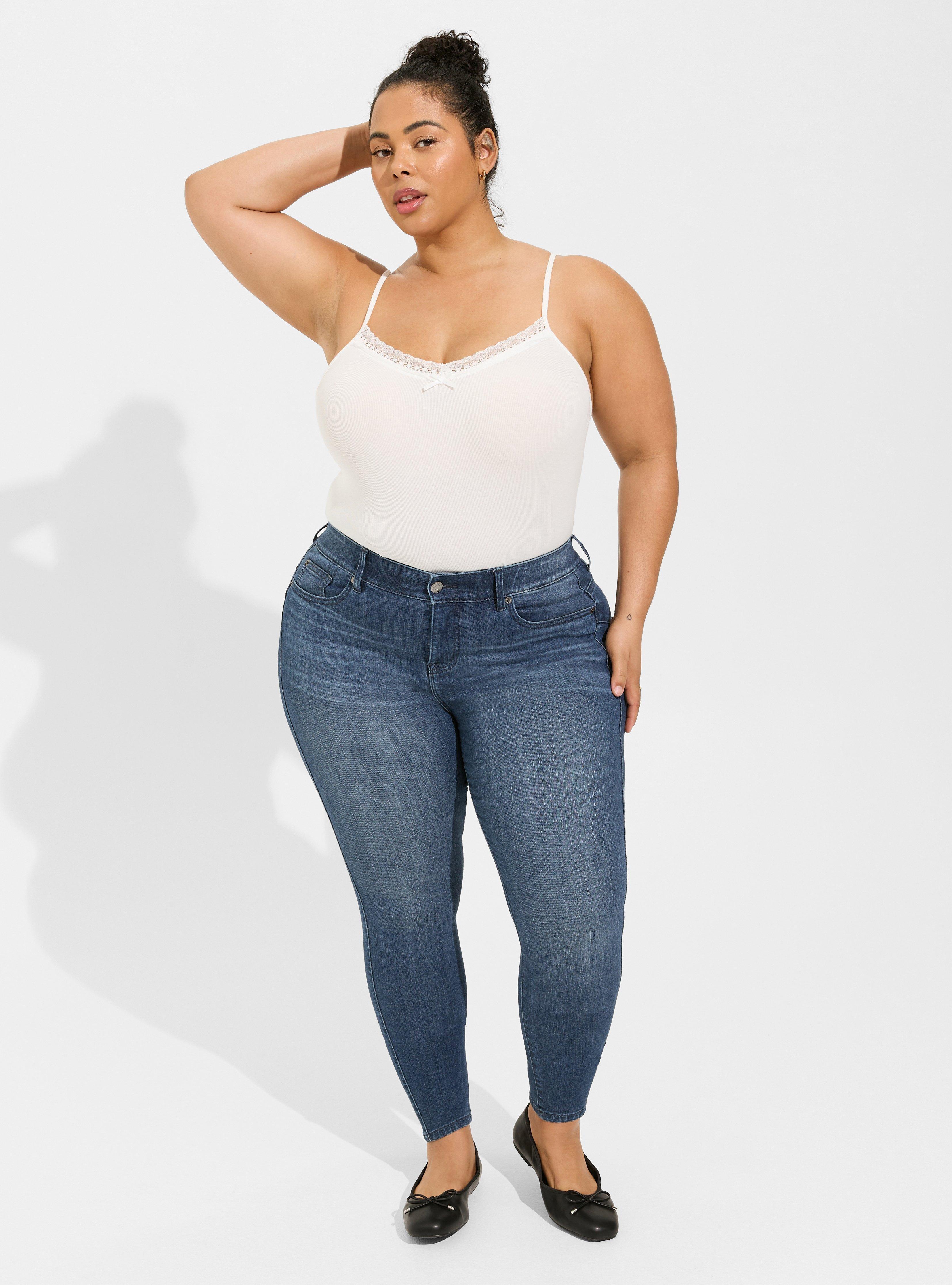 Plus Size - Bombshell Skinny Premium Stretch High-Rise Jean - Torrid