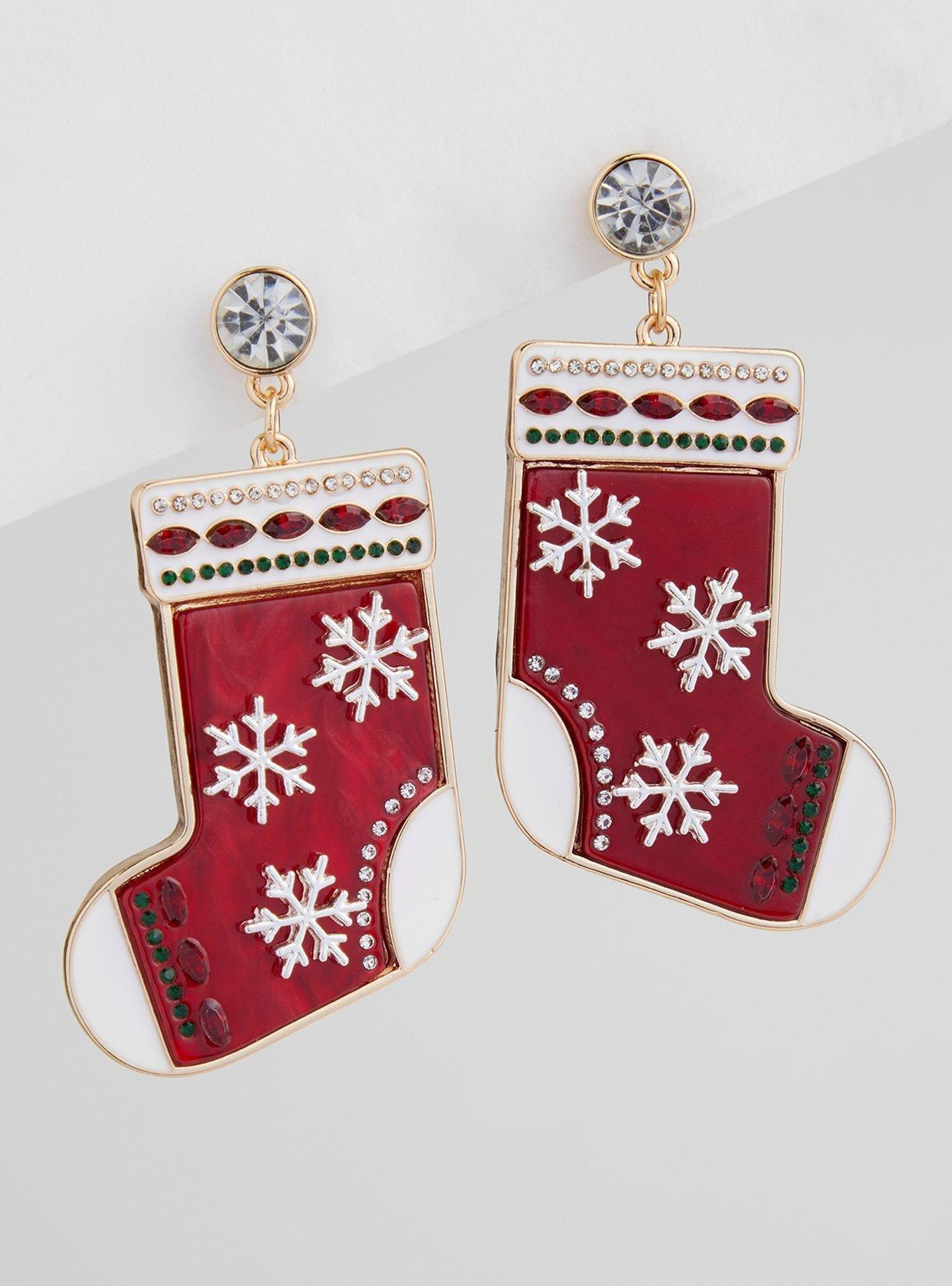 Holiday Stocking Earring