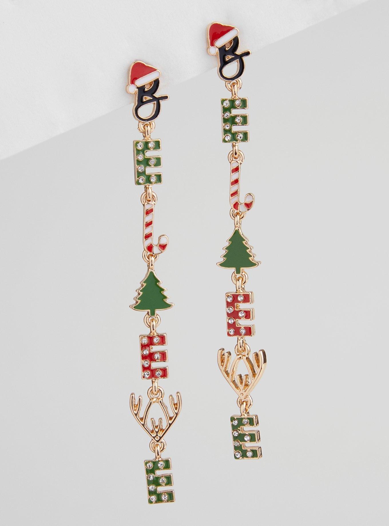 Holiday Believe Linear Earring