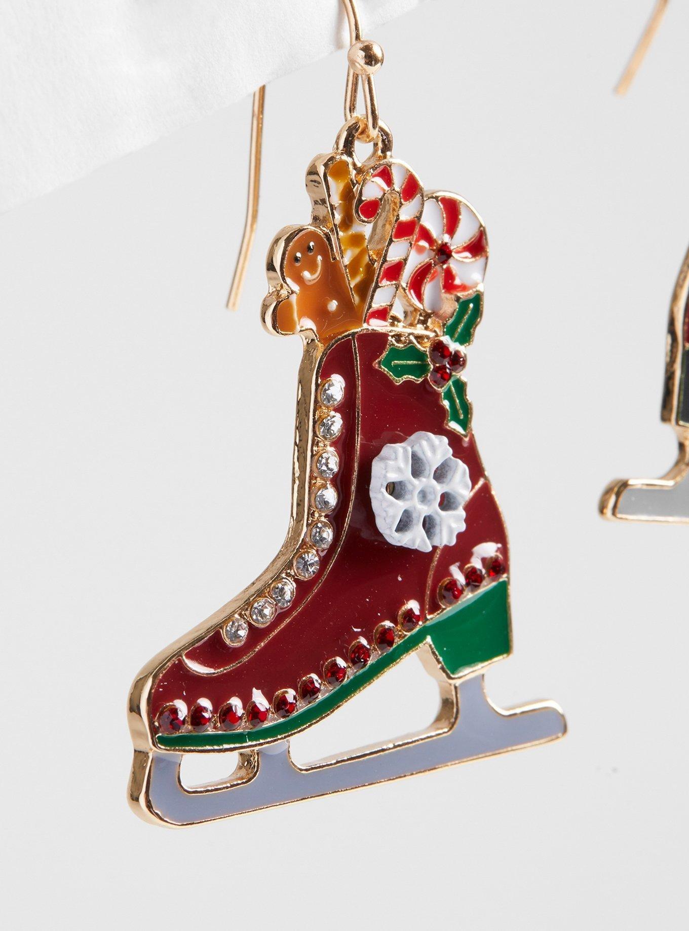 Holiday Skate Earring