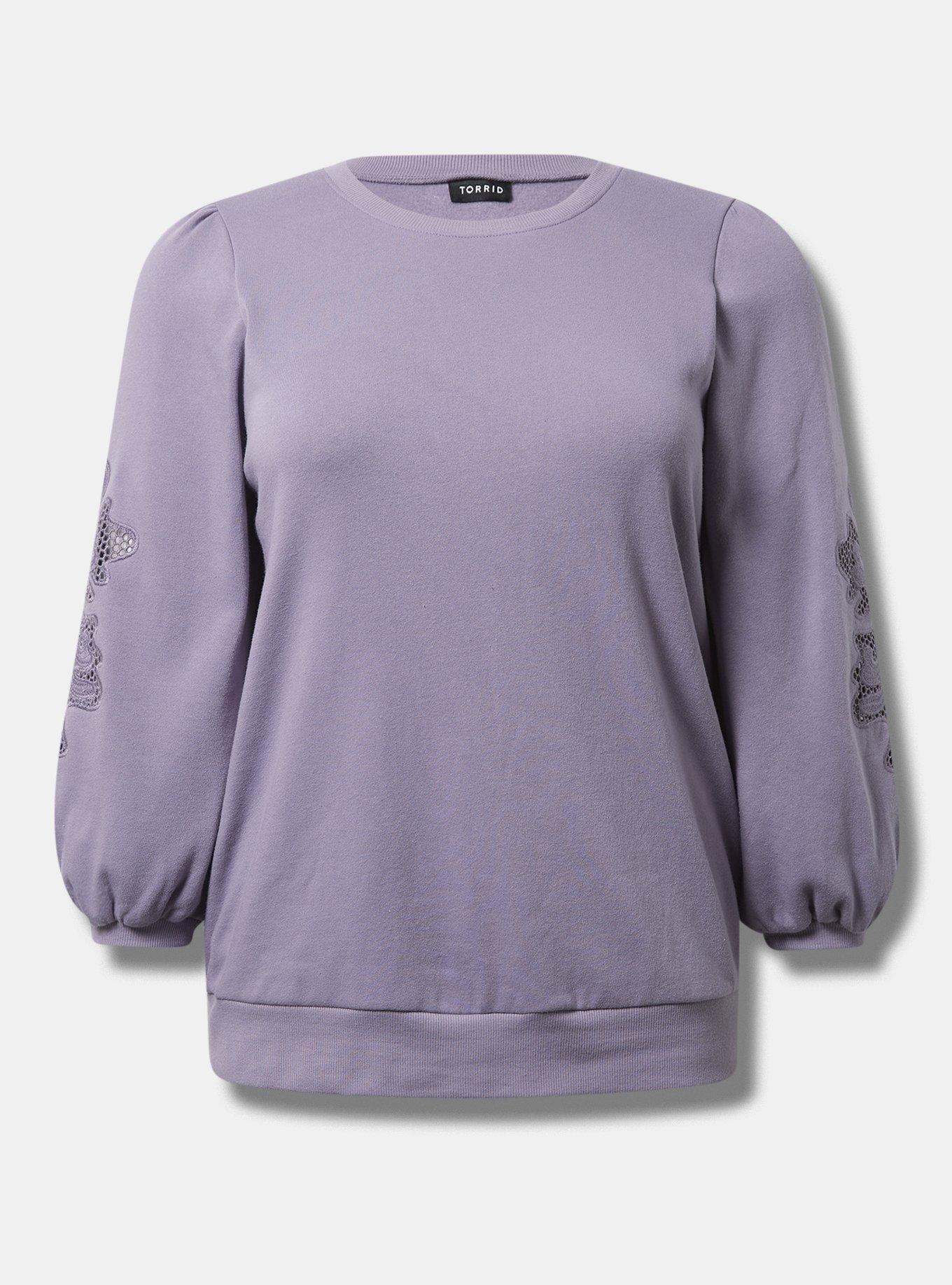 Pale Pink Brushed Slouchy Sweatshirt Wholesale Manufacturer