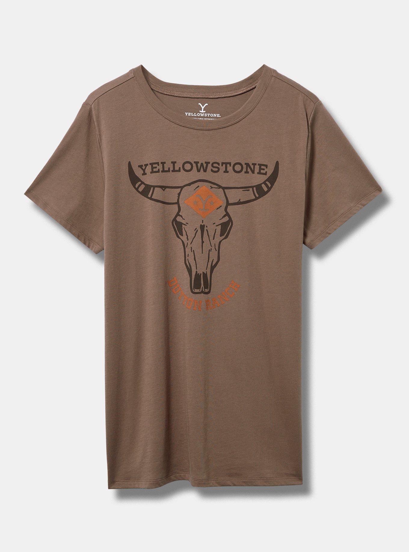 Yellowstone Classic Fit Cotton Crew Tee