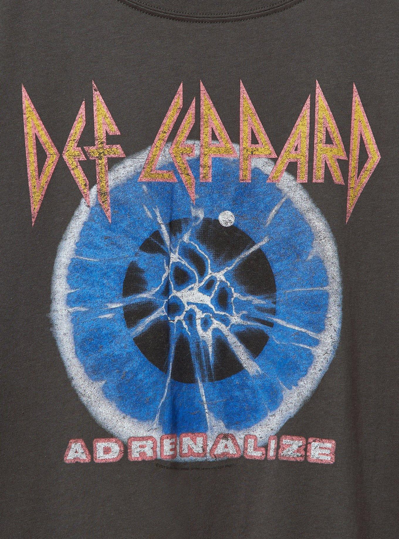 Def Leppard Adrenalize Classic Fit Cotton Crew Tee