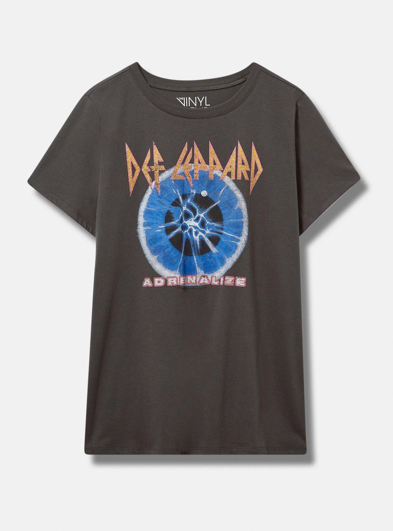 Def Leppard Adrenalize Classic Fit Cotton Crew Tee