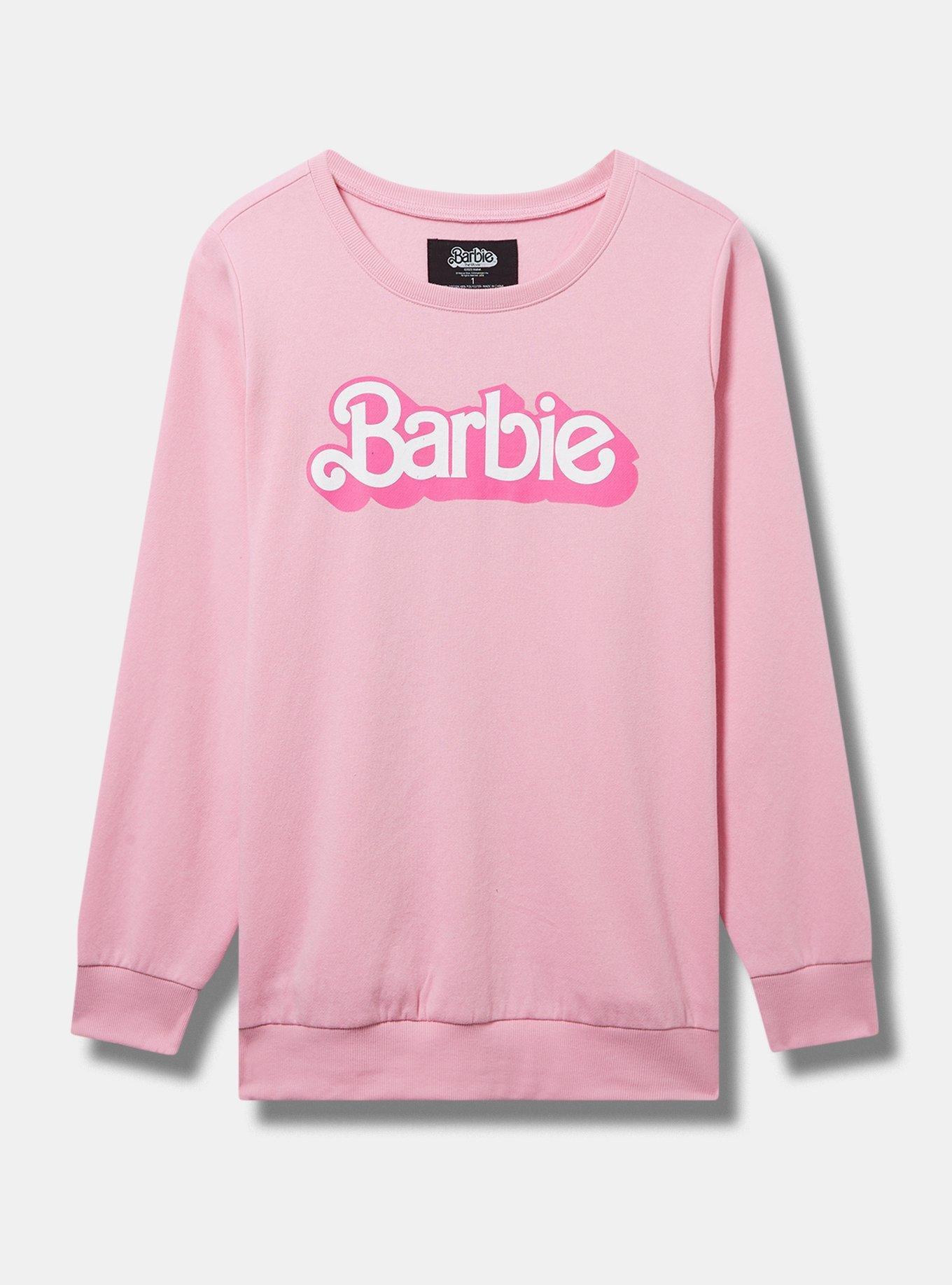 Plus Size Barbie Cozy Fleece Crew Sweatshirt Torrid