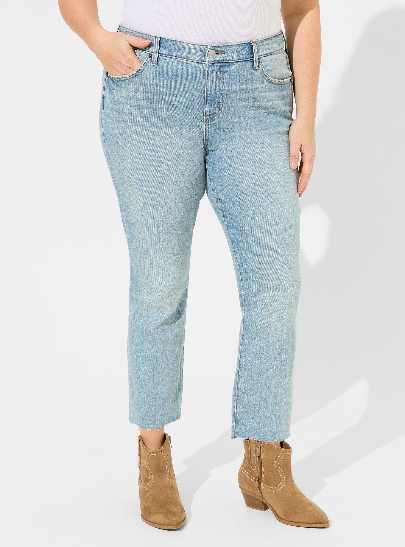 Perfect Boyfriend Ankle Classic Denim Mid-Rise Jean