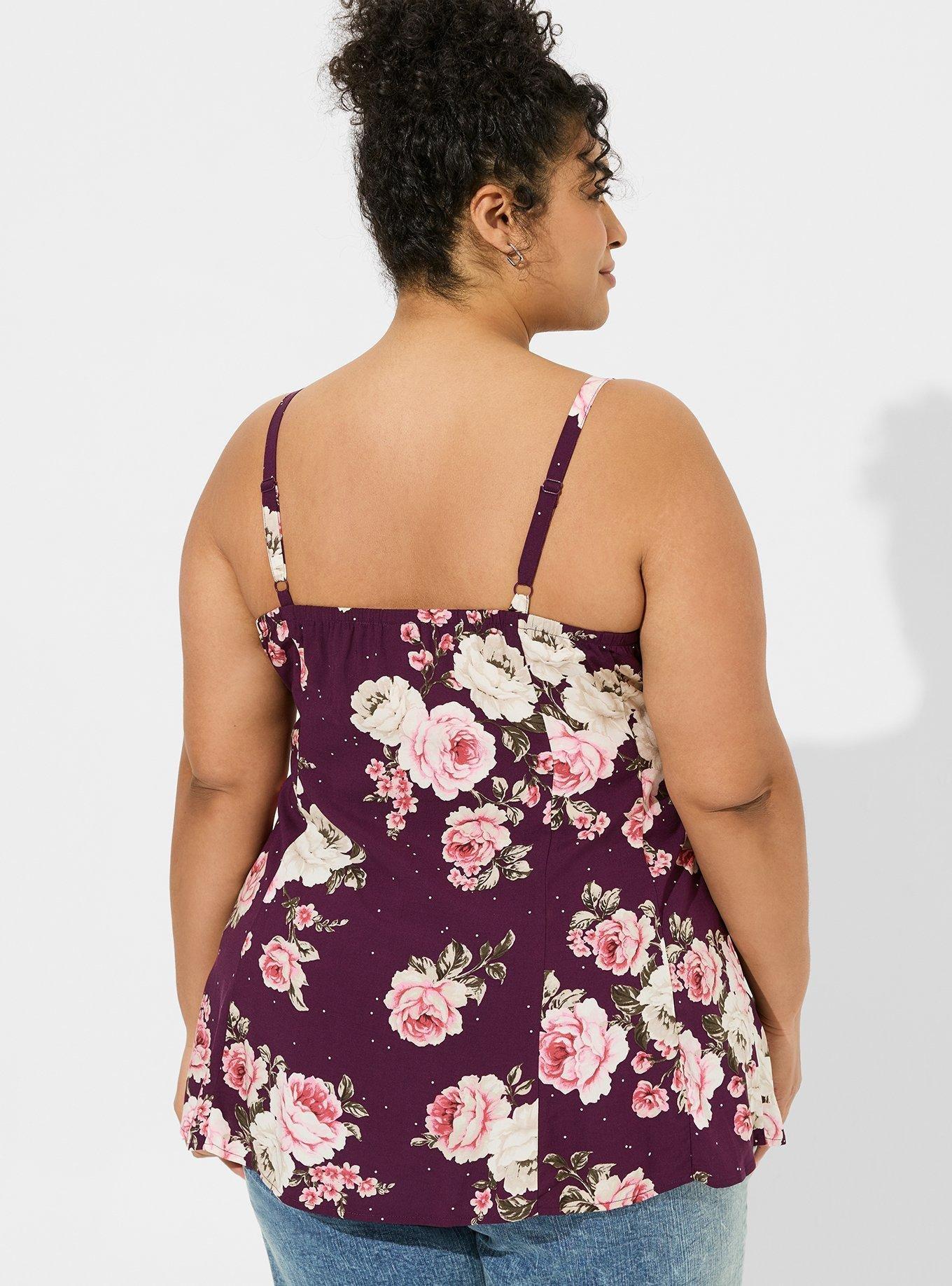 Torrid Open Front Top Tank Tops & Camisoles