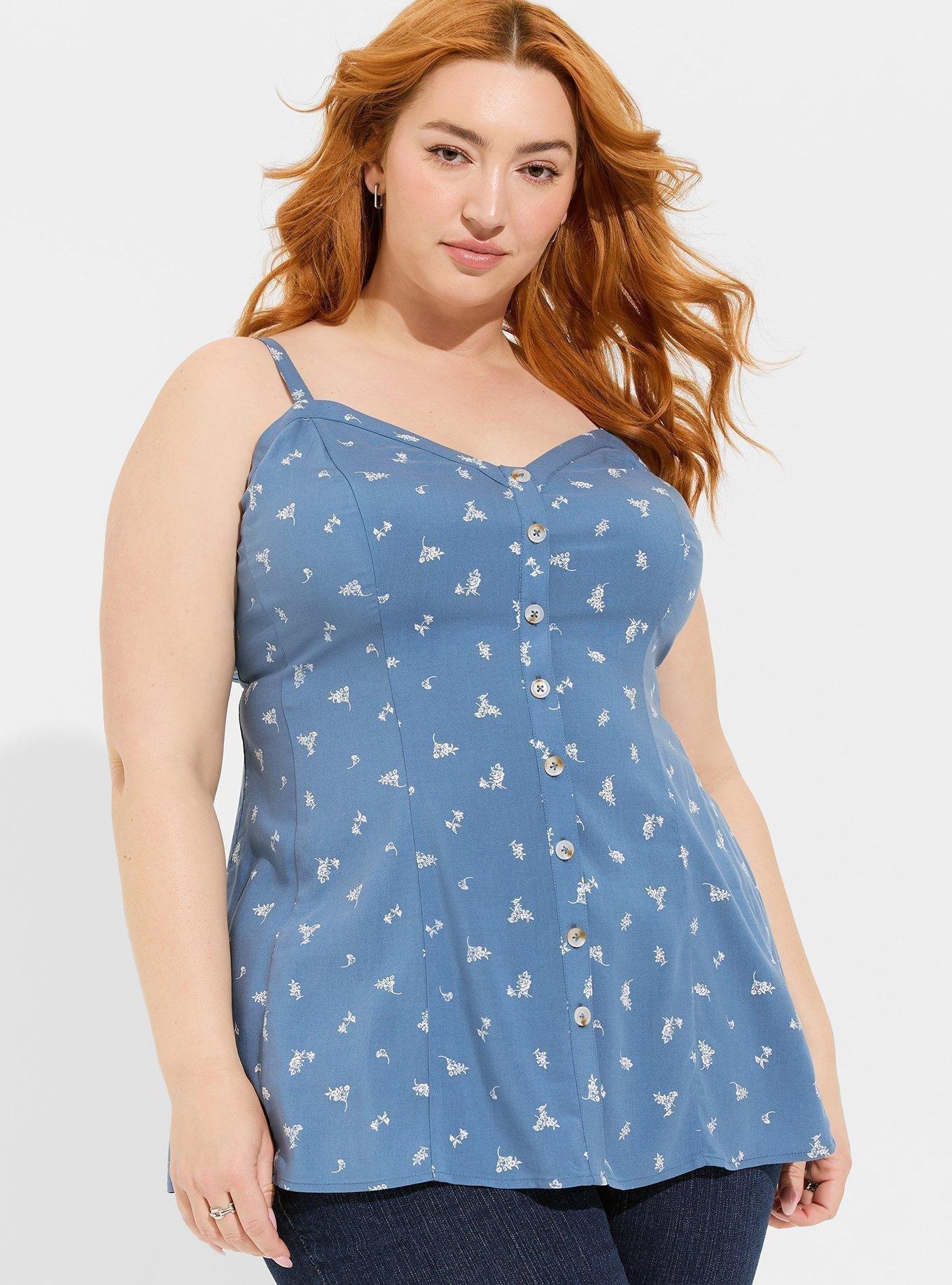 Plus Size - Sophie Georgette Embroidered Cami - Torrid