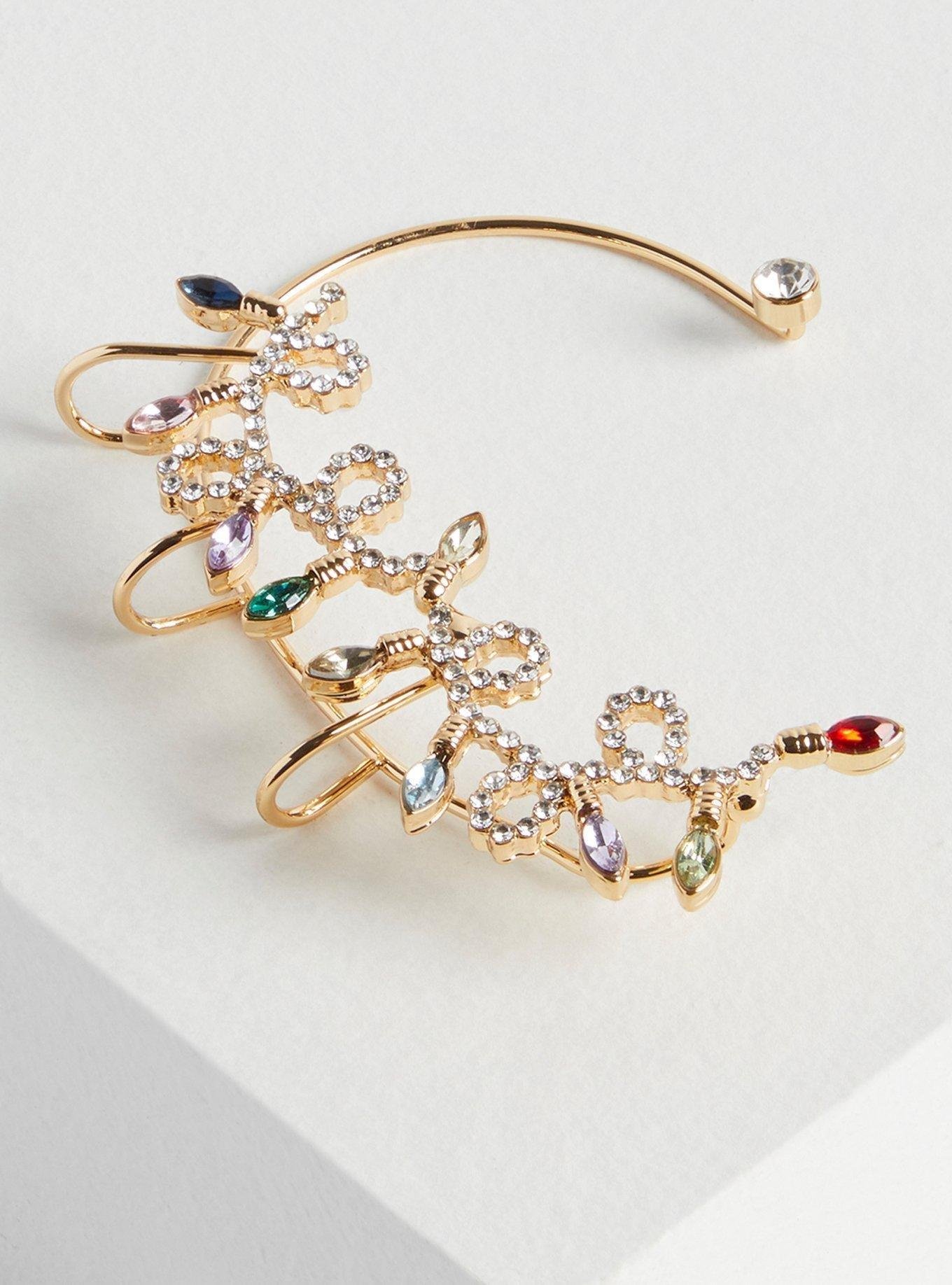 Plus Size - Holiday Lights Ear Crawler - Torrid