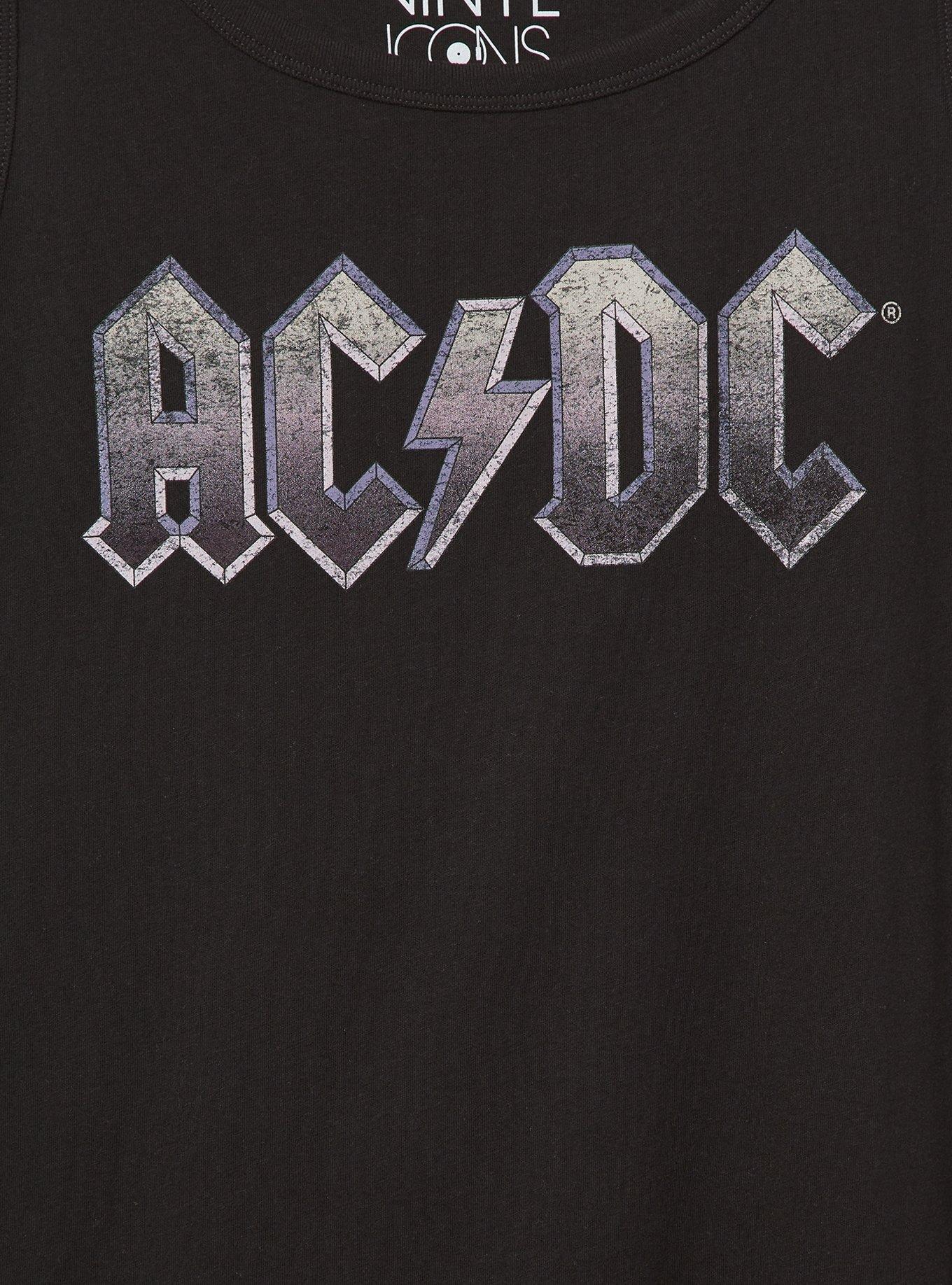 ACDC Classic Fit Cotton Crew Tank