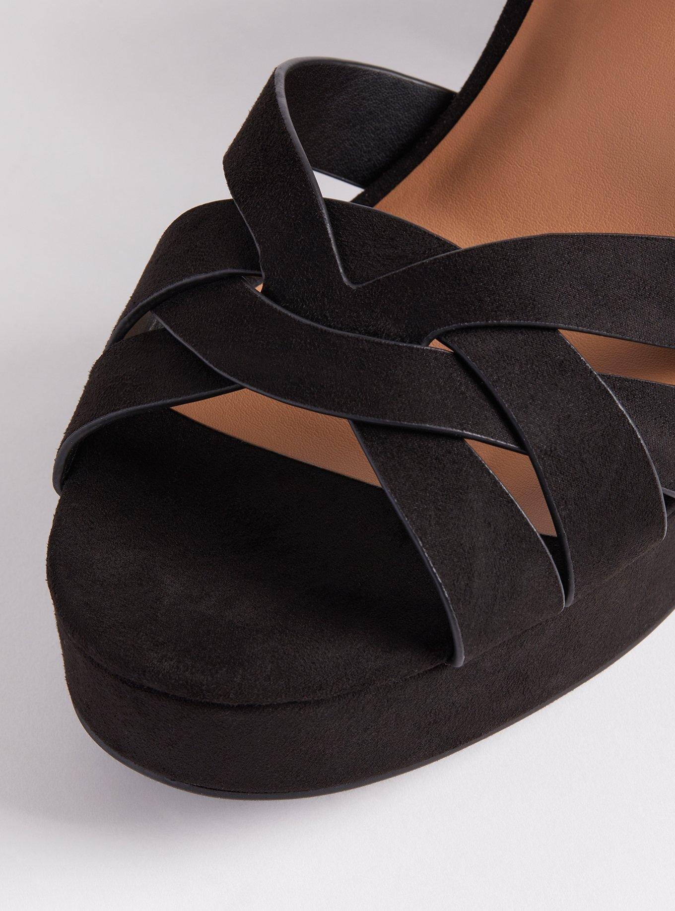 flared heel platform