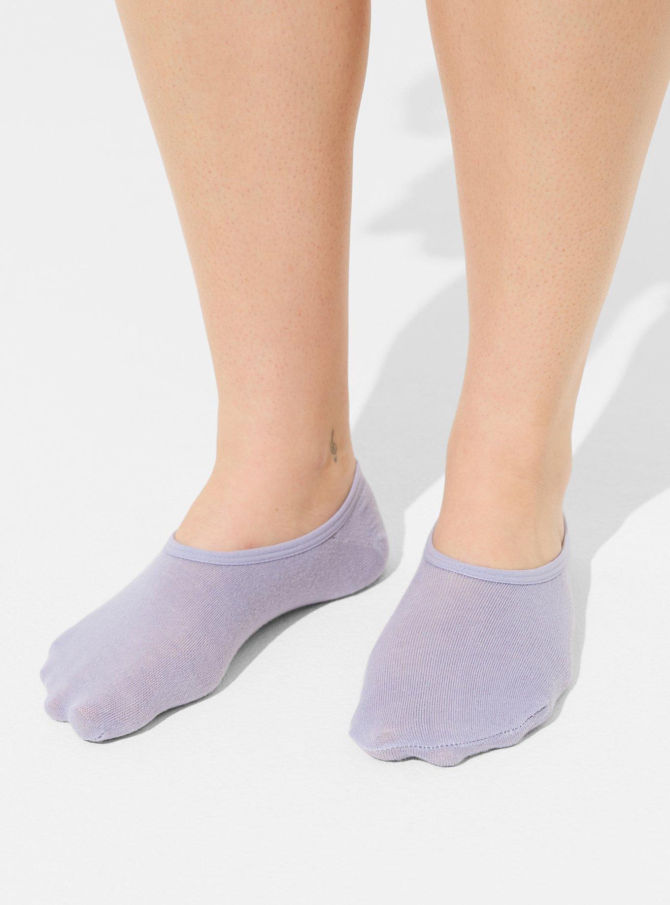 Plus Size 3 Pack No Show Socks, MULTI COLOR, alternate