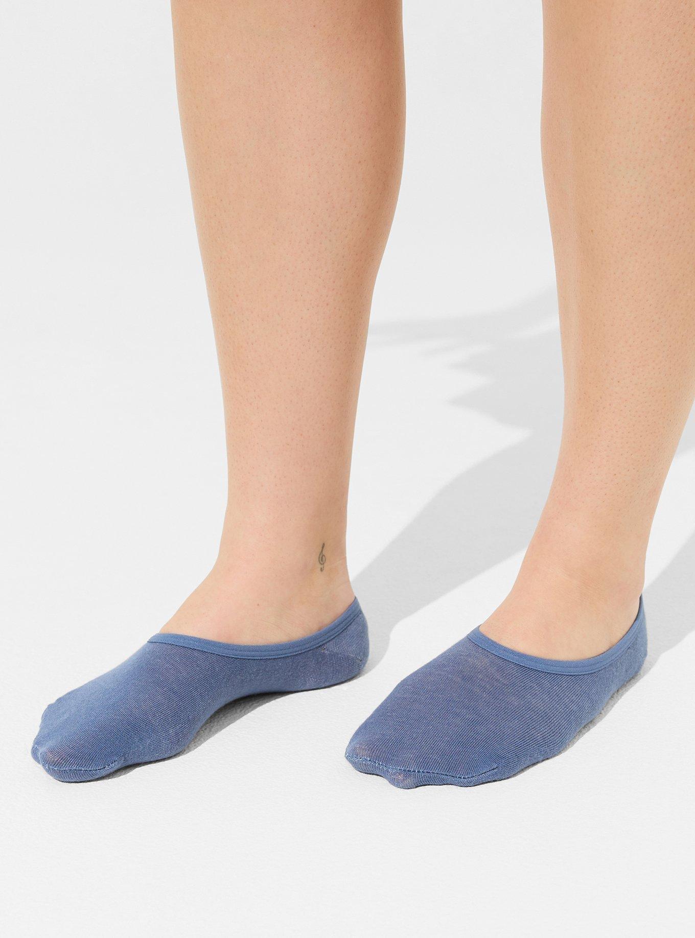 Plus Size 3 Pack No Show Socks, MULTI COLOR, alternate