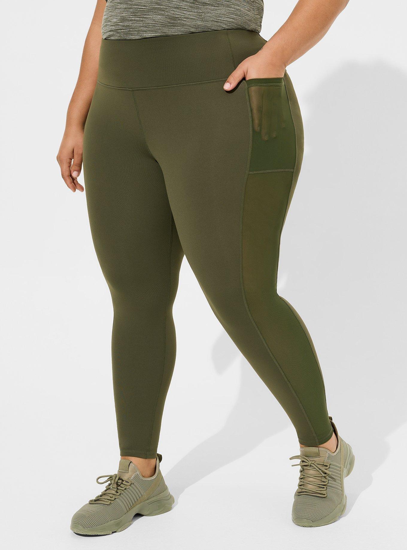 Plus Size - Full Length Signature Mesh Side Legging - Torrid