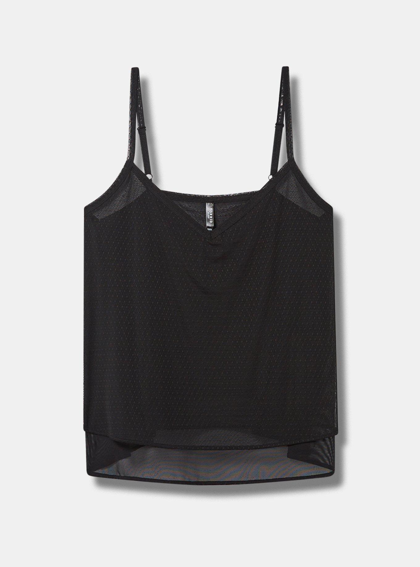 Mesh Layered Swing Sleep Cami