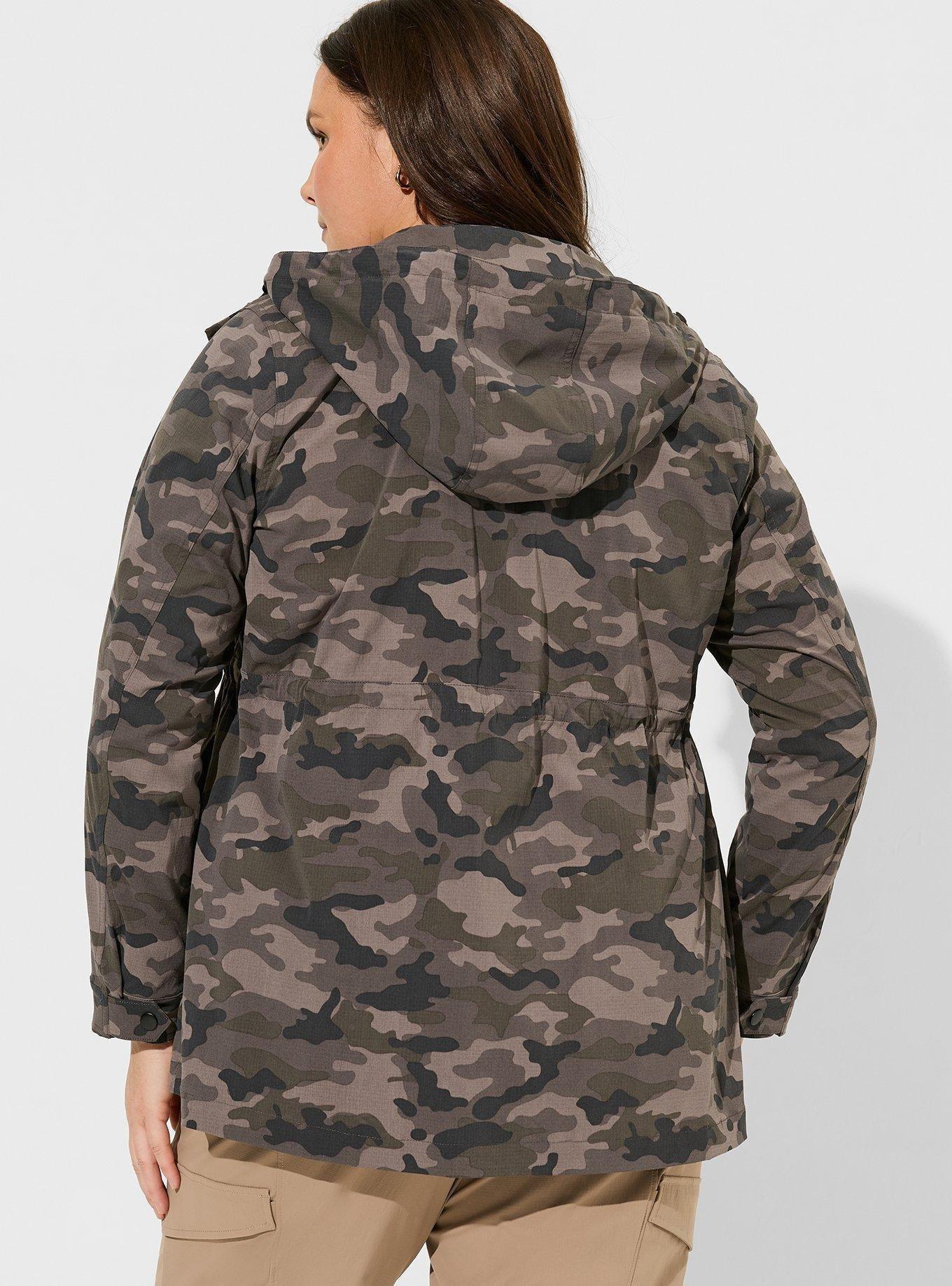 Happy Camper Ripstop Utility Anorak Jacket, COZY CAMO, alternate