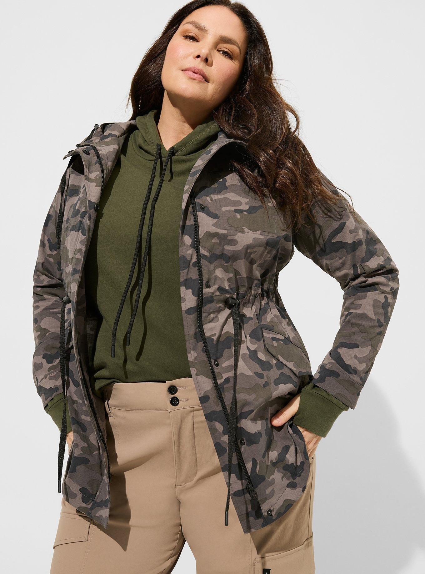 Torrid on sale camo jacket