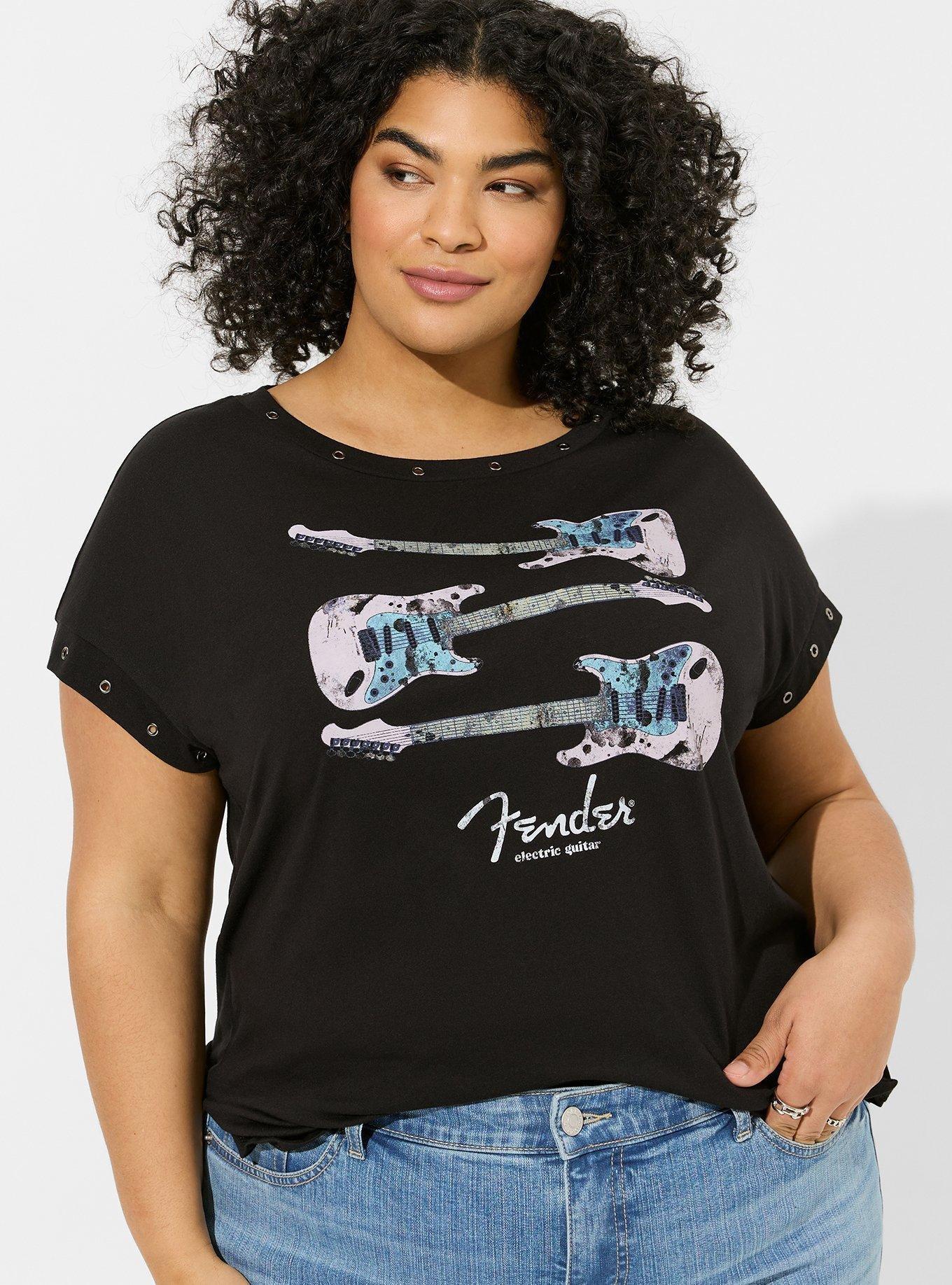 Fender Relax Fit Cotton Dolman Grommet Tee