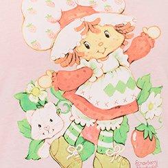 Strawberry Shortcake Classic Fit Cotton Crew Tee, ALMOND BLOSSOM, swatch