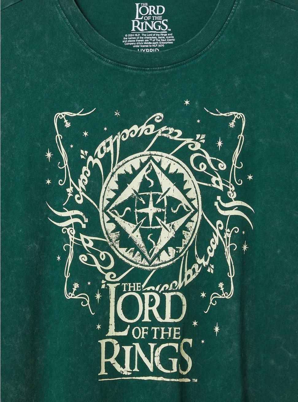 Plus Size - Lord Of The Rings Relaxed Fit Cotton Boxy Tunic Plus Size - Lord Of The Rings Relaxed Fit Cotton Boxy Tunic