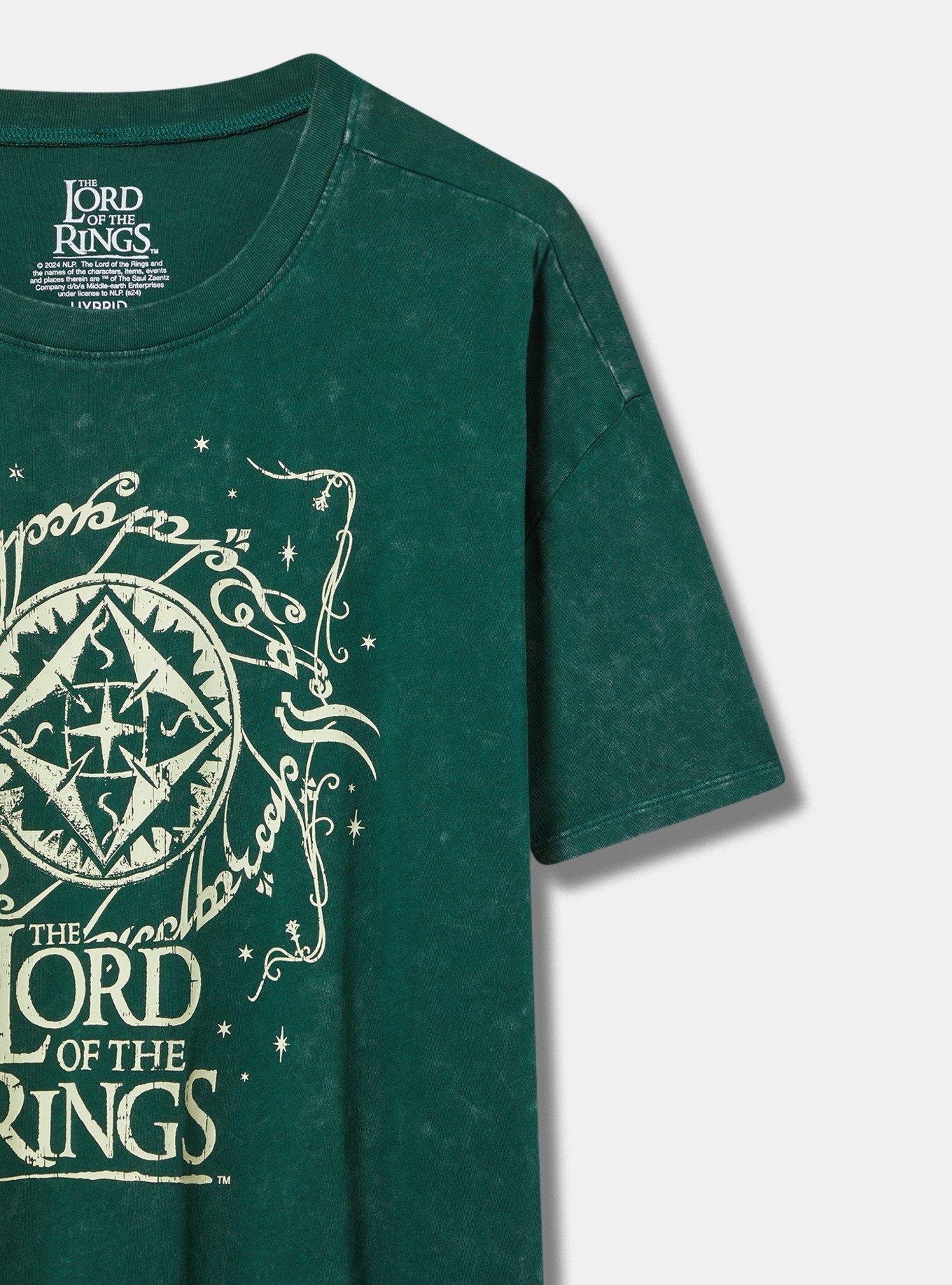 Lord Of The Rings Relaxed Fit Cotton Boxy Tunic Tee