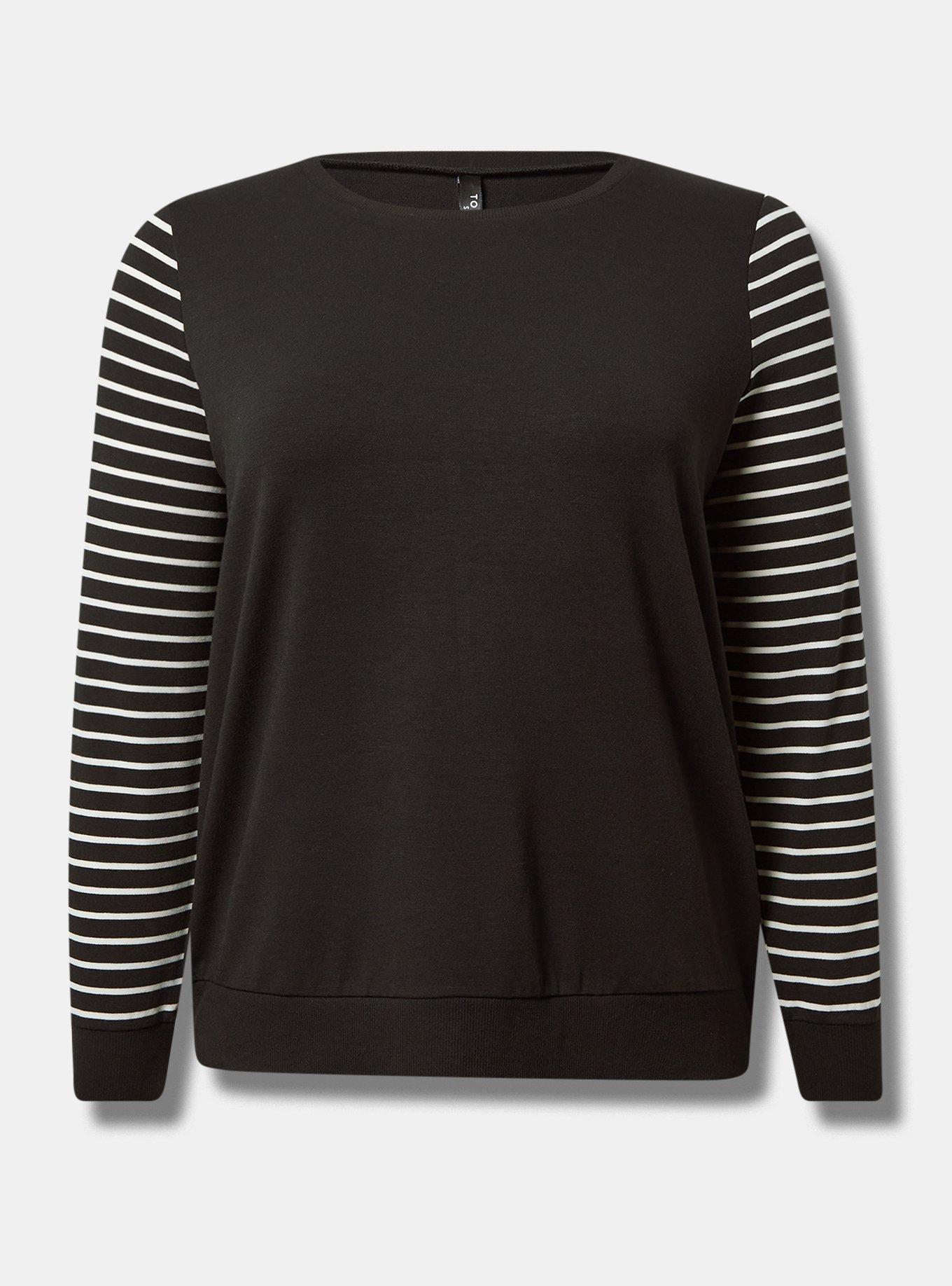 Lightweight French Terry Pullover Lounge Sweatshirt