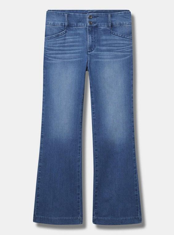 Vintage Stretch High-Rise Trouser Boot Jean