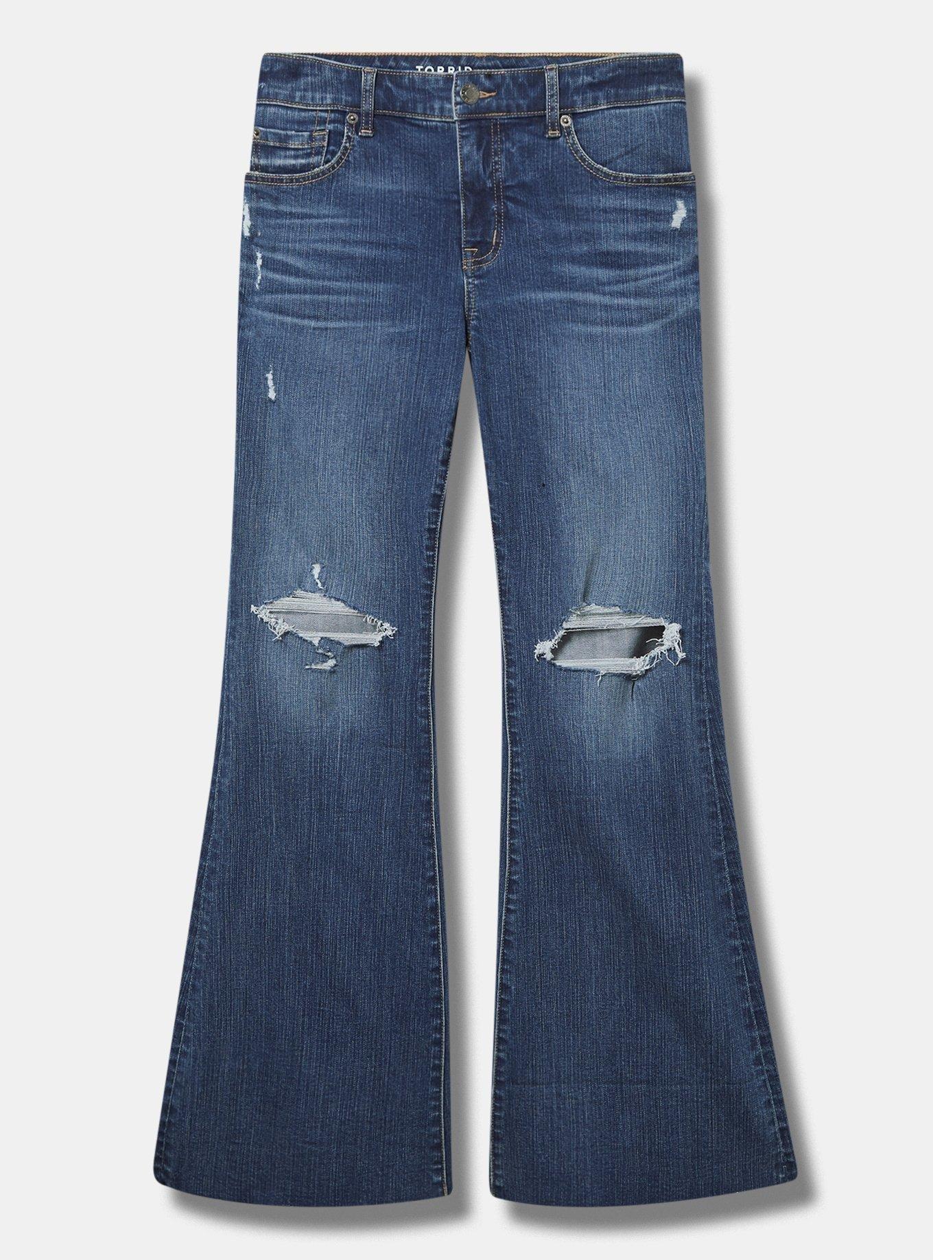 Perfect Mid-Rise Flare Jean