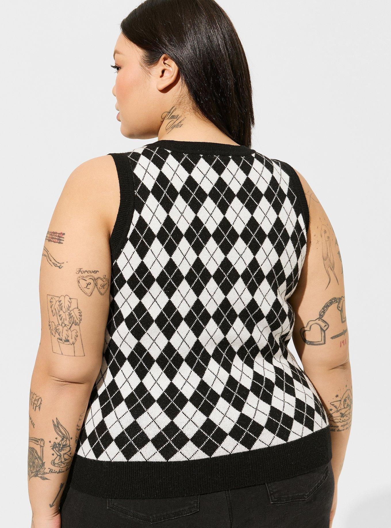 Plus Size - Pullover V-Neck Sweater Vest - Torrid