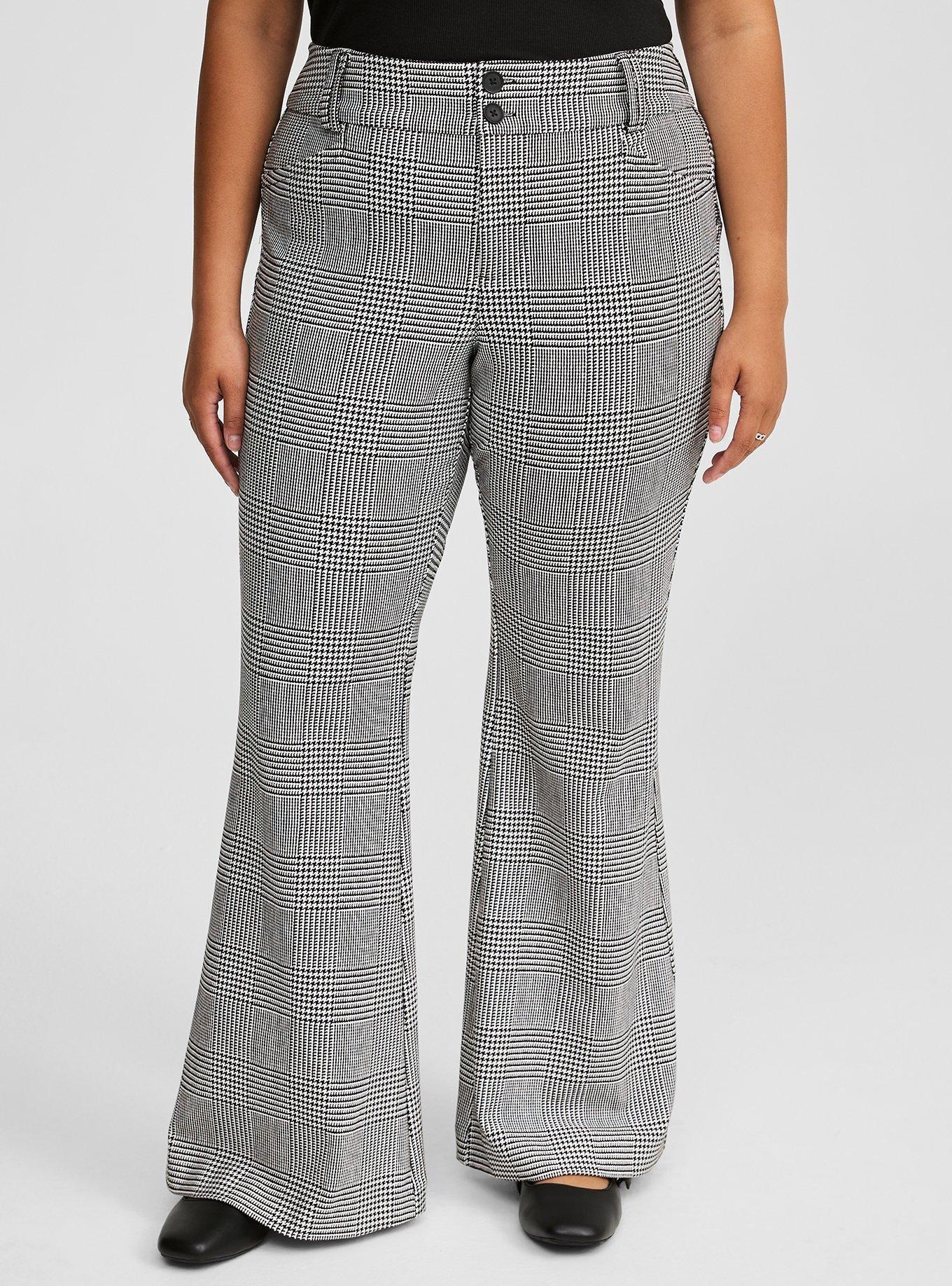 Trouser A-Line Flare Studio Luxe Ponte Pant