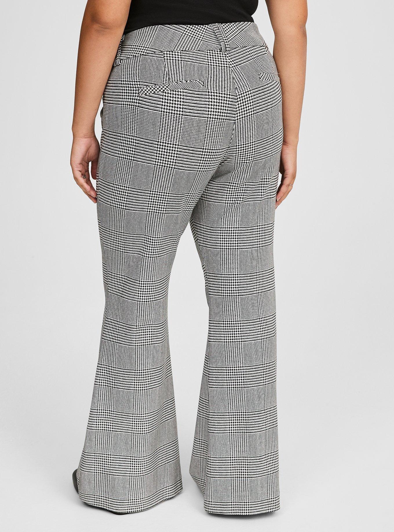 Trouser A-Line Flare Studio Luxe Ponte Pant
