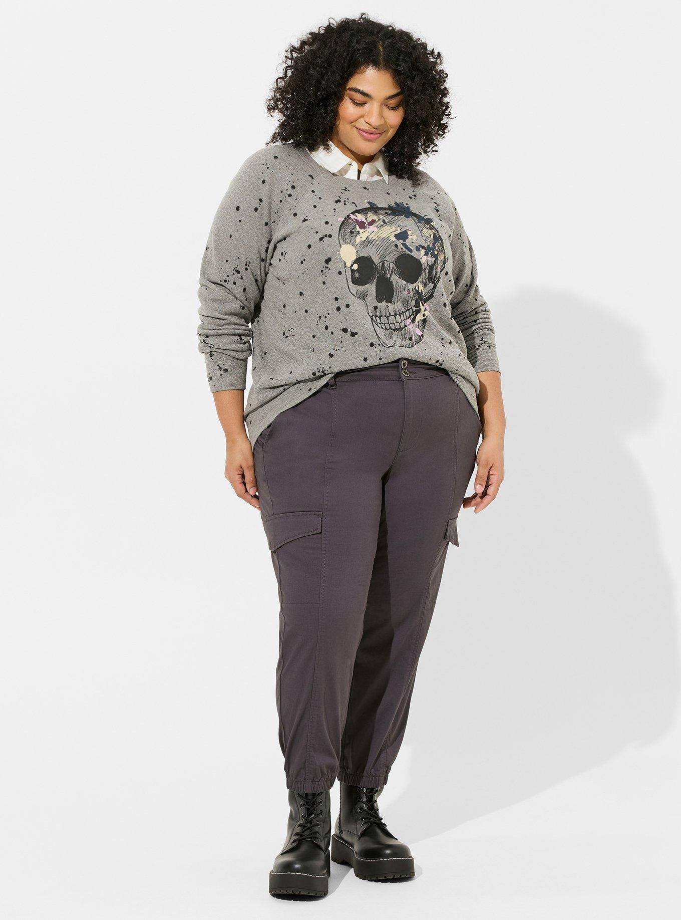 Plus Size - Perfect Relaxed Utility Crop Pant - Torrid