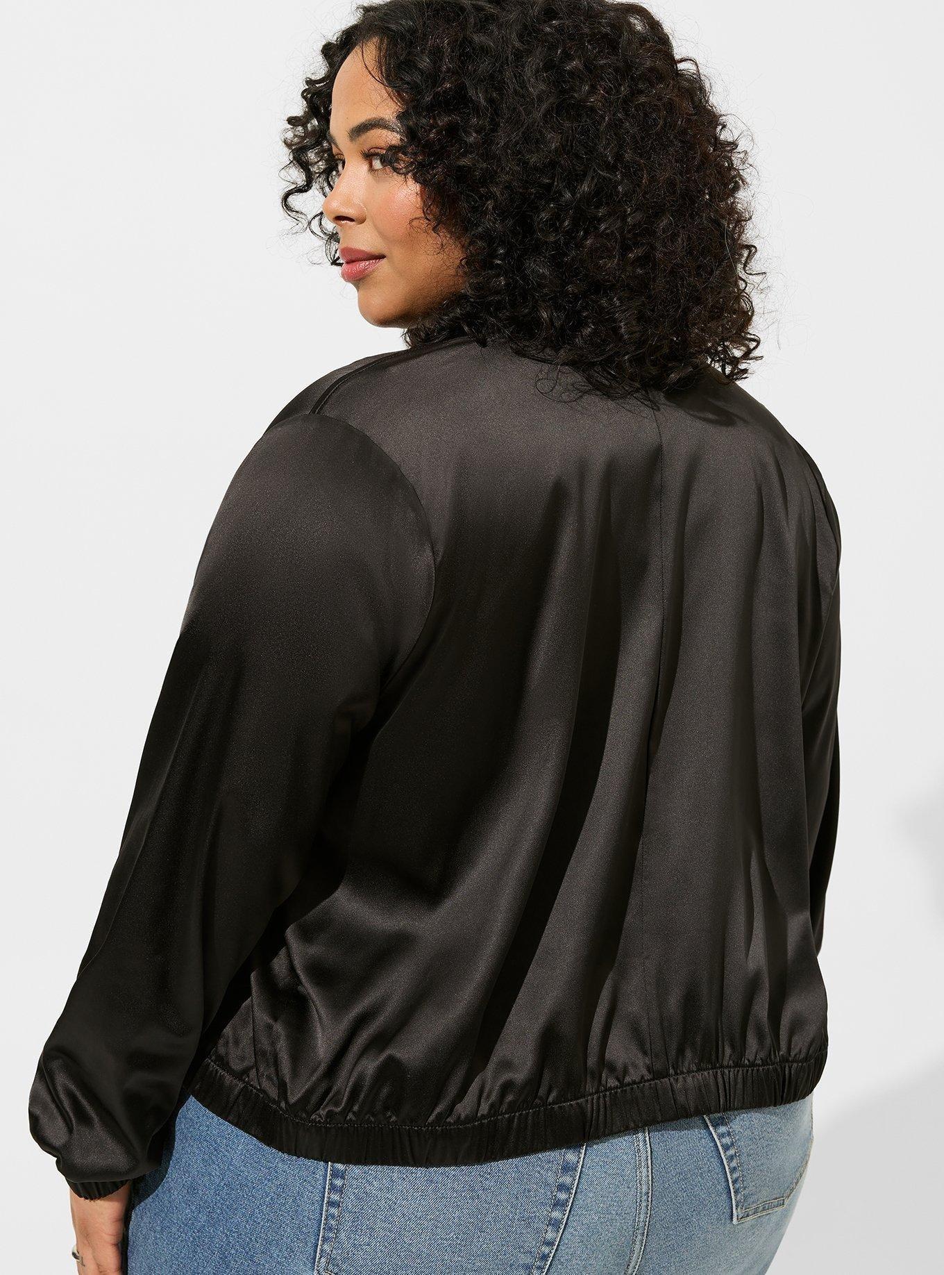 Stretch Bomber Jacket