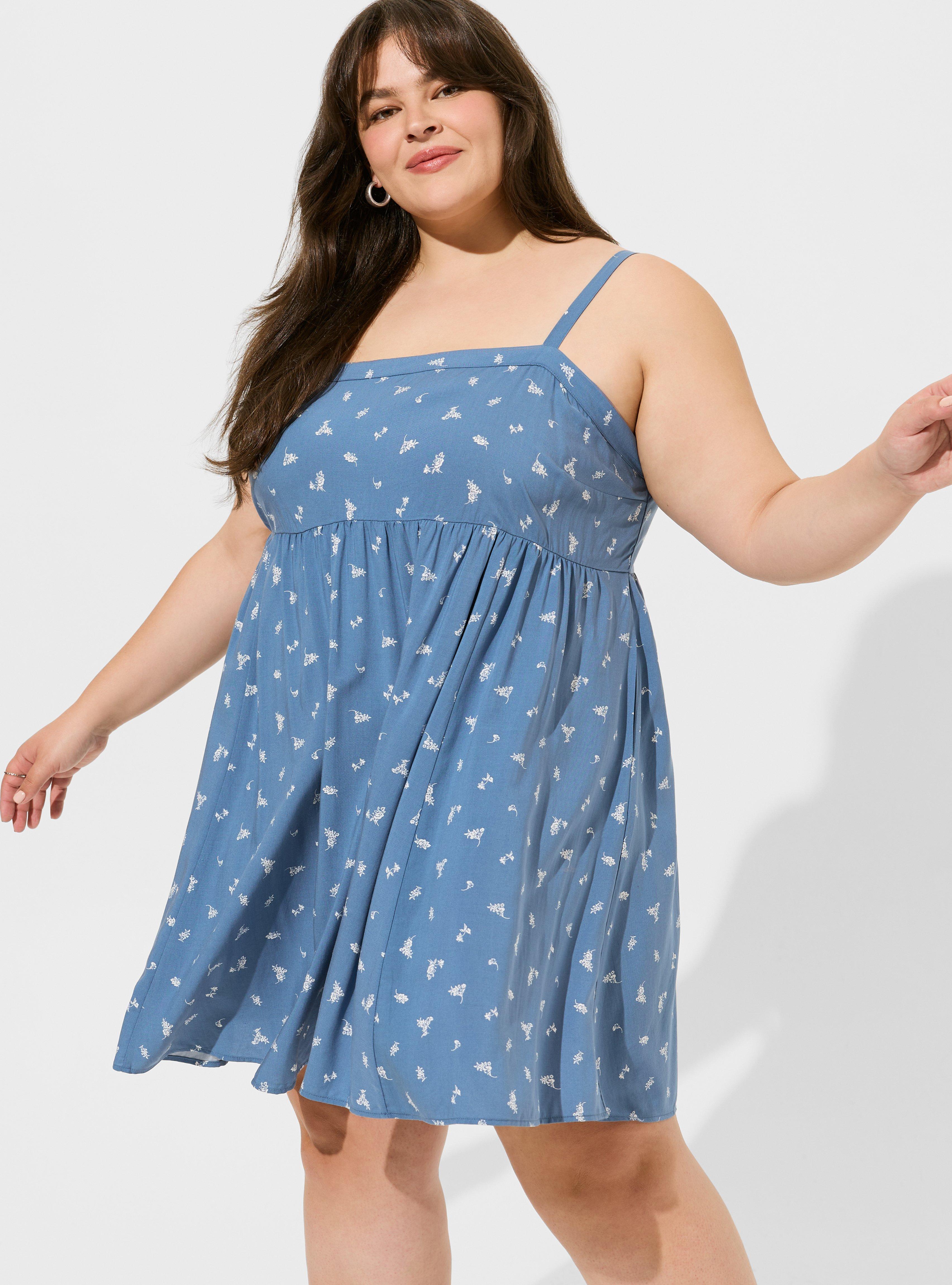 Horizon blue dresses plus size sale