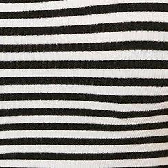 Midi Super Soft Rib Hook Eye Tank Dress, STRIPE BLACK WHITE, swatch