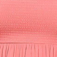 Midi Washable Gauze Off The Shoulder Dress, TEA ROSE, swatch