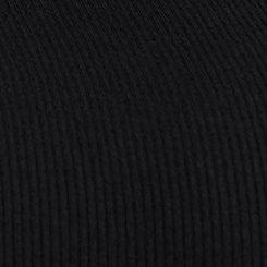 Plus Size Lace Trim V-Neck Cami, DEEP BLACK, swatch