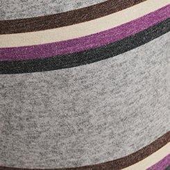 Plus Size Lounge Jogger , HEATHER GREY STRIPE, swatch