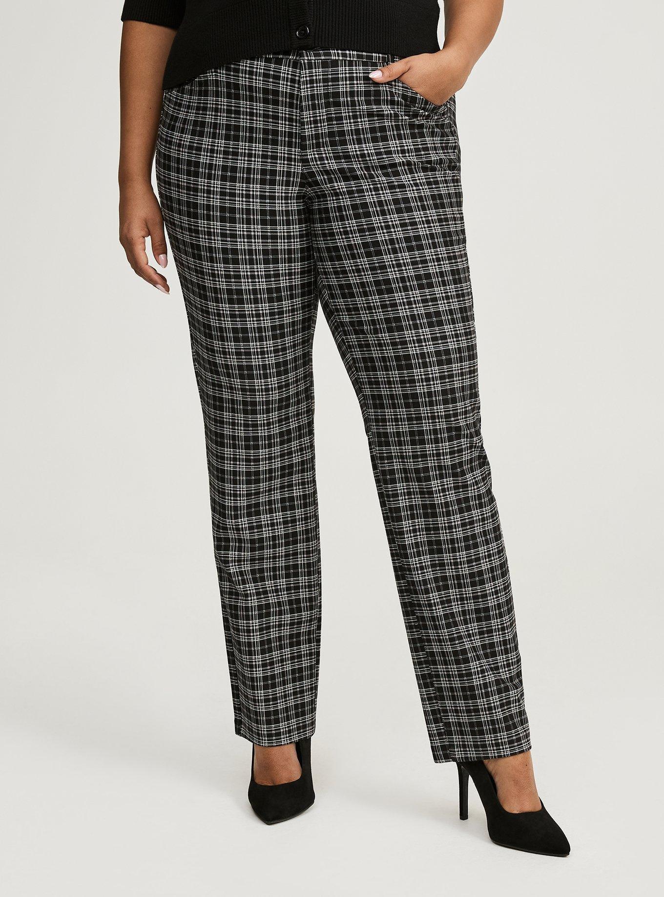 Trouser Straight Studio Luxe Ponte Pant