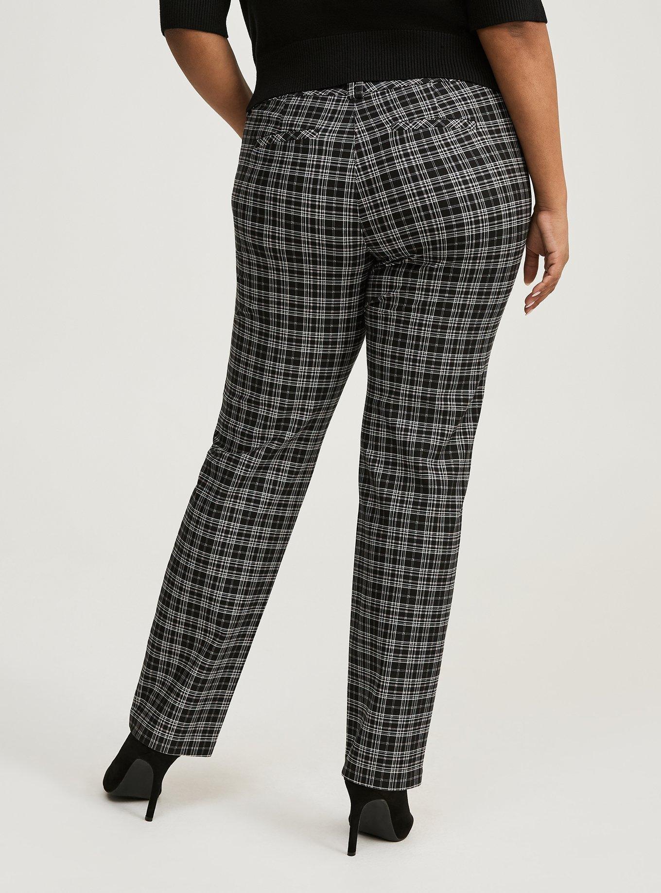Trouser Straight Studio Luxe Ponte Pant