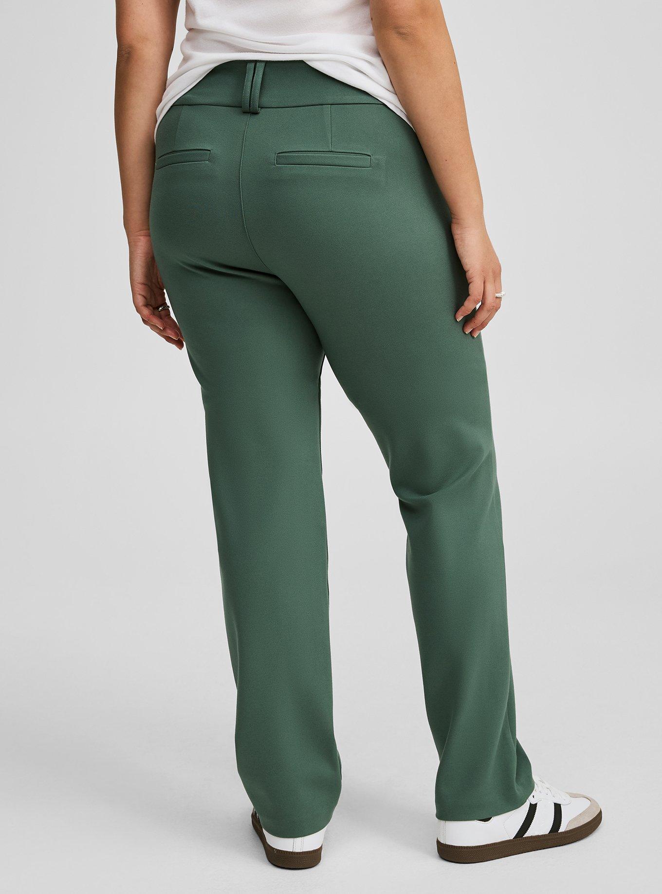 Trouser Straight Studio Luxe Ponte Pant