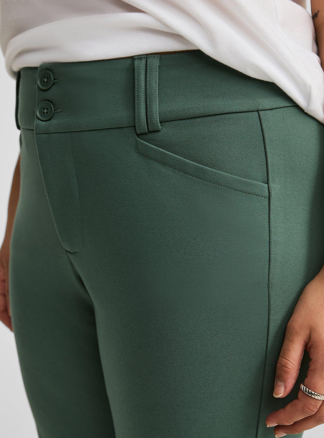 Trouser Straight Studio Luxe Ponte Pant
