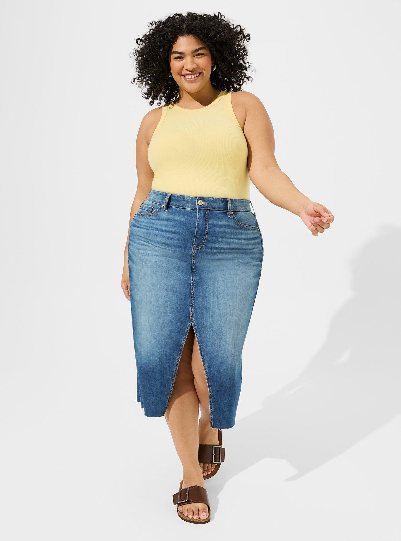 Torrid 2024 denim skirt